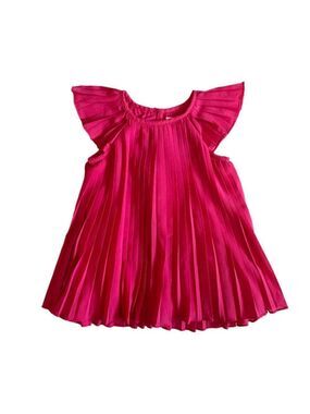 ❤️ Baby Gap Pleated Pink Dress Sie 12-18 Months